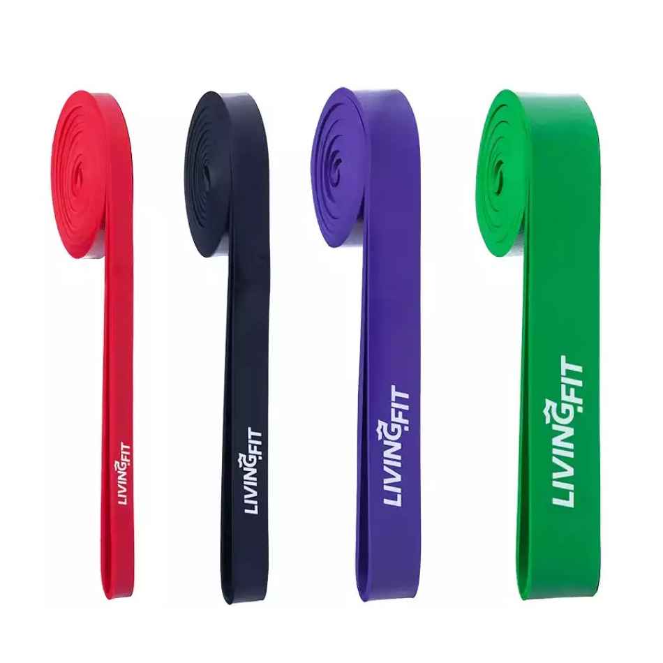 Best for Home Workouts - Living.Fit Training Resistance Band Set